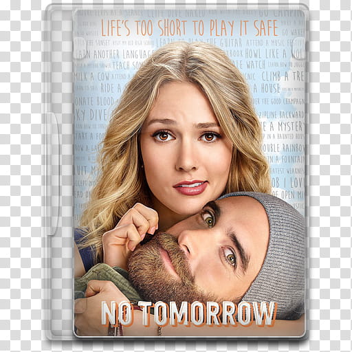 TV Show Icon , No Tomorrow, No Tomorrow movie disc case transparent background PNG clipart