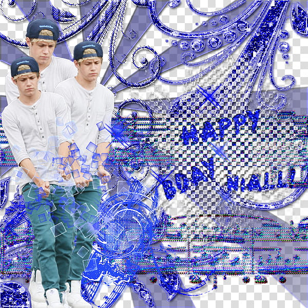 Happy BDay Niall transparent background PNG clipart