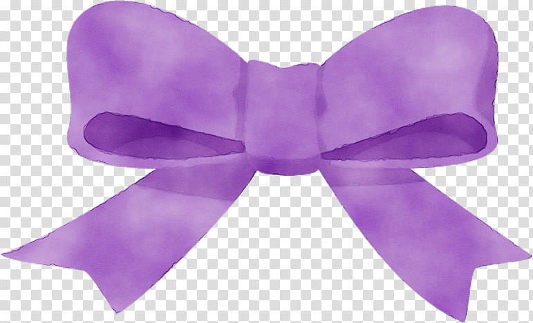 Bow tie, Watercolor, Paint, Wet Ink, Violet, Purple, Ribbon, Pink transparent background PNG clipart