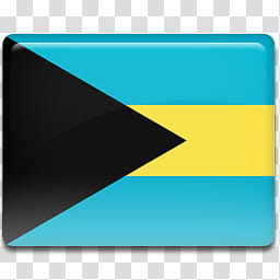All in One Country Flag Icon, Bahamas-Flag- transparent background PNG clipart
