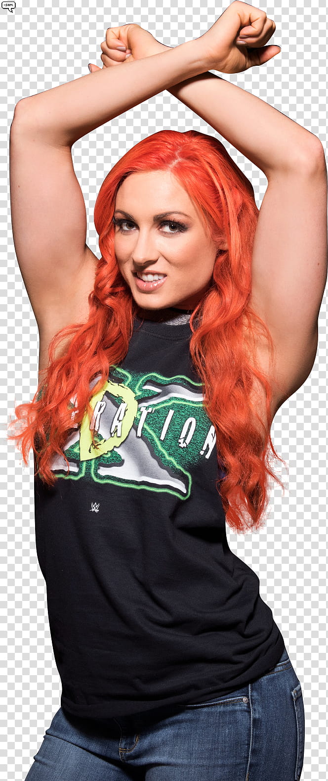 Becky Lynch O transparent background PNG clipart
