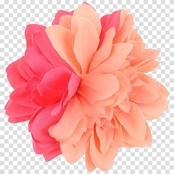 flower power s, faux orange and pink flower accessory art transparent background PNG clipart