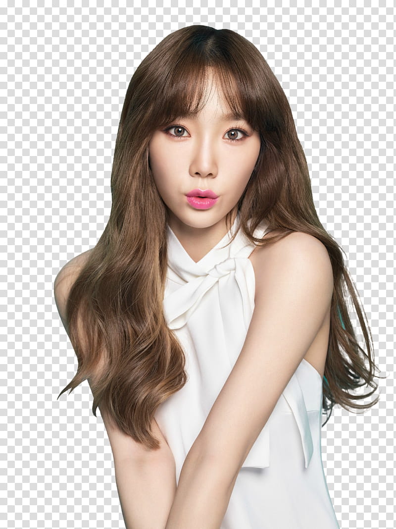 TAEYEON , woman pouting lips transparent background PNG clipart