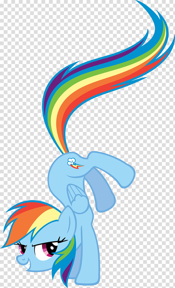 Hoofstand, blue My Little Pony character transparent background PNG clipart