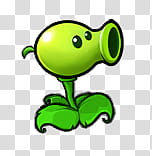 Color changing Peashooter, Plant Vs Zombie illustration transparent background PNG clipart