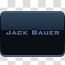 Verglas Icon Set  Blackout, Jack Bauer, Jack Bauer text overlay transparent background PNG clipart