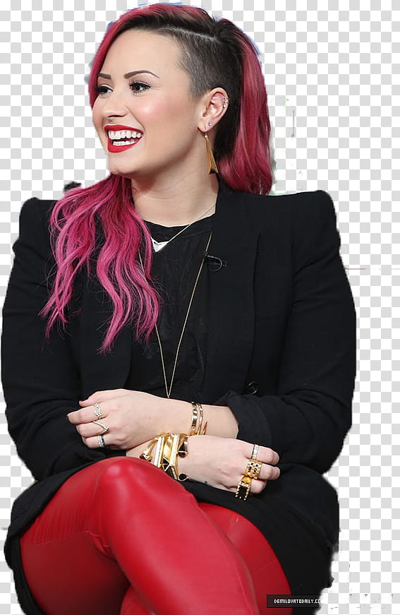 Demi Lovato  transparent background PNG clipart