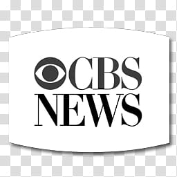 Cinema dock icons, CBSnews, CBS News logo transparent background PNG clipart