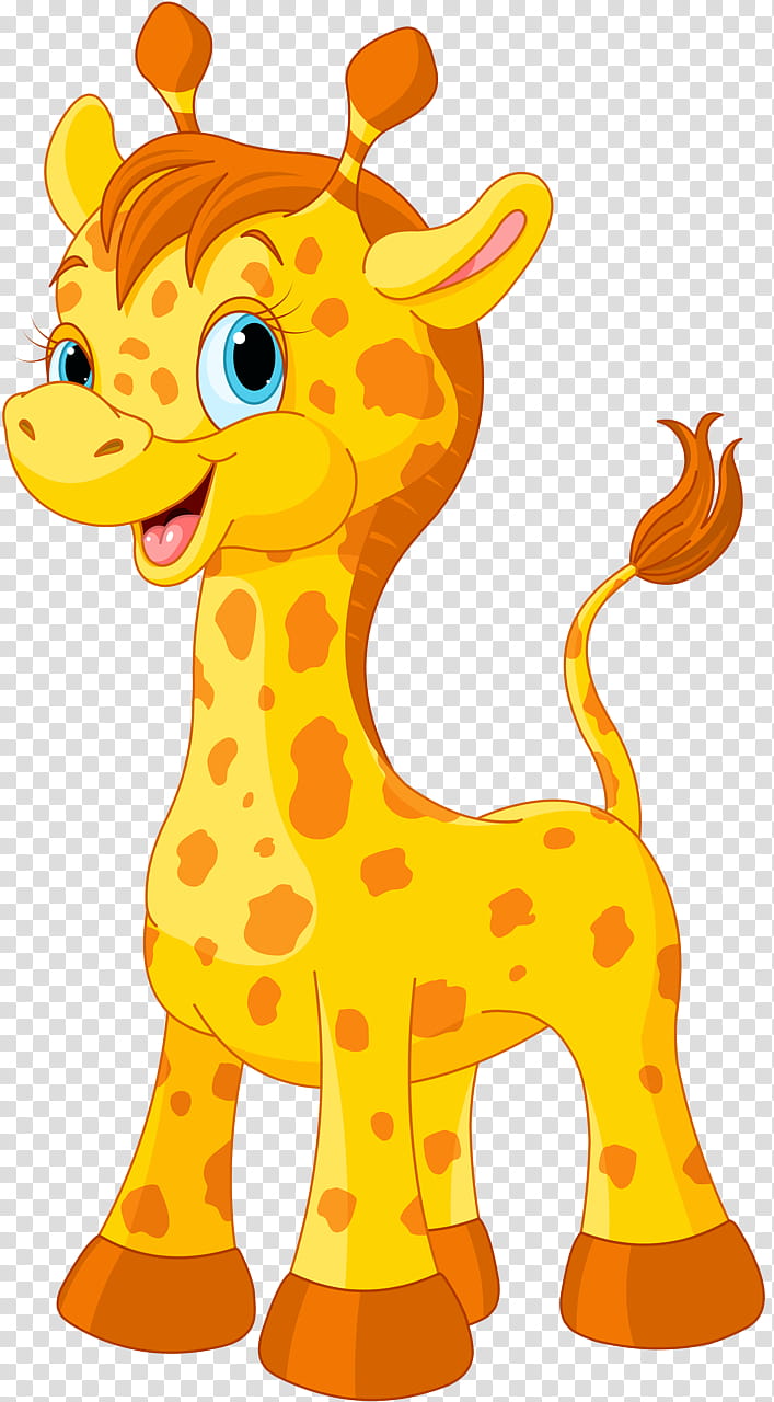 giraffe giraffidae animal figure yellow, Cartoon, Toy, Wildlife, Terrestrial Animal transparent background PNG clipart