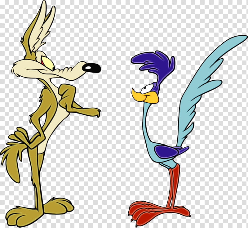 Road Runner, Wile E Coyote And The Road Runner, Cartoon, Looney Tunes, Drawing, Film, Greater Roadrunner, Animation transparent background PNG clipart