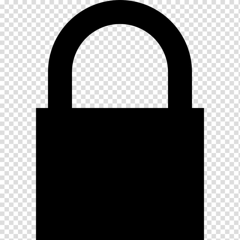 Padlock, Lock And Key, Security, Logo, Black, Rectangle, Openpgp, Hardware Accessory transparent background PNG clipart