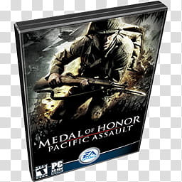 PC Games Dock Icons v , Medal of Honor Pacific Assault transparent background PNG clipart