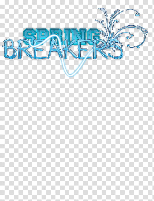 Selena Gomez Spring Breakers, Spring Breakers text transparent background PNG clipart