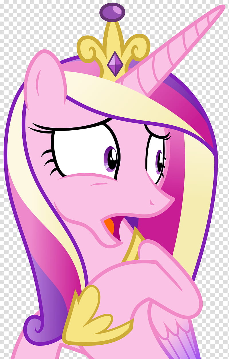 MLP Resource Cadence , My Little Pony with tiara with fear facial expression transparent background PNG clipart