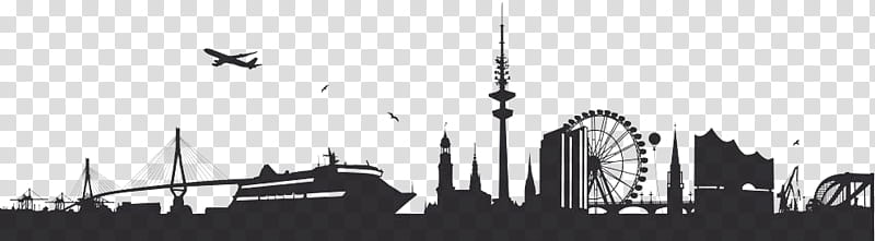 City Skyline Silhouette, Latar Langit, Drawing, Contemporary Art Gallery, Blog, Lighting, Hamburg, Architecture transparent background PNG clipart