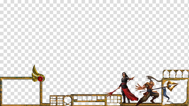 Xin Zhao and Sanada Yukimura transparent background PNG clipart
