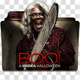 Boo A Madea Halloween  Folder Icon , Boo A Madea Halloween v_x transparent background PNG clipart