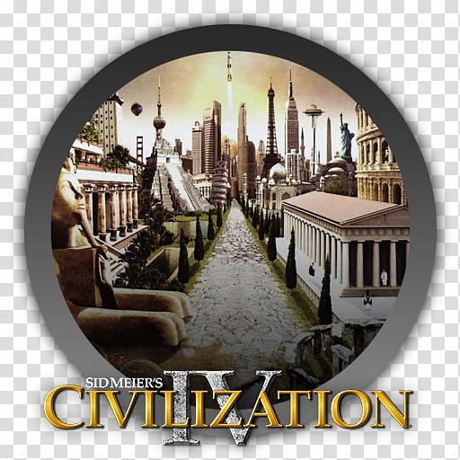 Sid Meier Civilization IV Icon transparent background PNG clipart