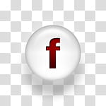 Facebook , red Facebook logo transparent background PNG clipart
