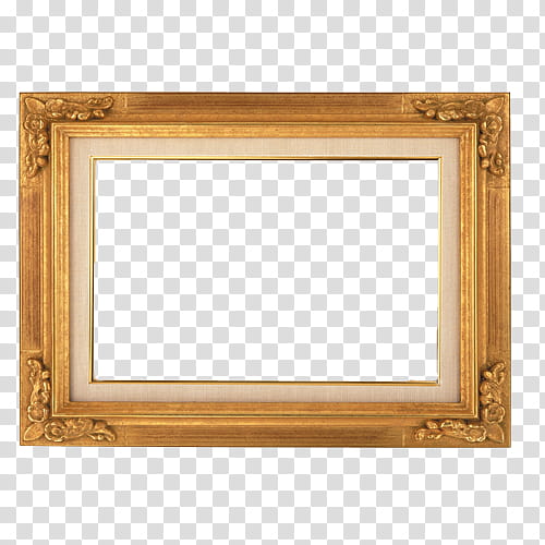 Frames in, brown wooden framed wall mirror transparent background PNG clipart