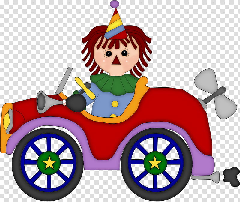 Circus, Car, Clown Car, Circus CLOWN, Vehicle, Cartoon, Drawing, Humour transparent background PNG clipart