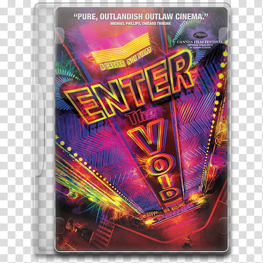 Movie Icon Mega , Enter the Void, Enter The Void DVD case transparent background PNG clipart