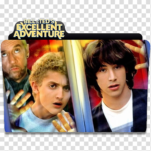 Epic  Movie Folder Icon Vol , Bill & Teds . Excellent Adventure transparent background PNG clipart