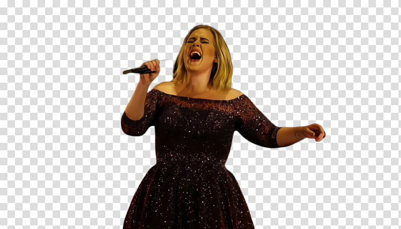 Singing, Adele, Singer, Microphone, Performance, Audio Equipment, Music, Gesture transparent background PNG clipart