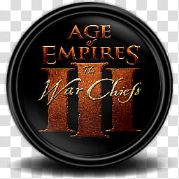 Game  Black, Age of Empires III The War Chiefs text overlay transparent background PNG clipart