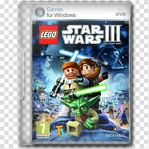 Game Icons , Lego Star Wars III The Clone Wars transparent background PNG clipart