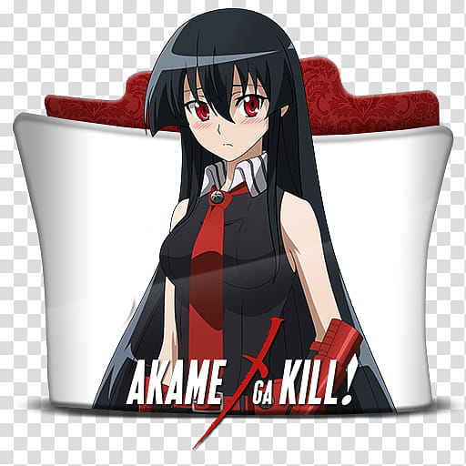 Akame ga Kill Icon Folder , Akame ga Kill Icon Folder transparent background PNG clipart