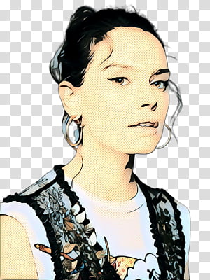 Vintage, Pop Art, Retro, Black Hair, Hair Coloring, Brown Hair, Long Hair, Beauty transparent background PNG clipart thumbnail