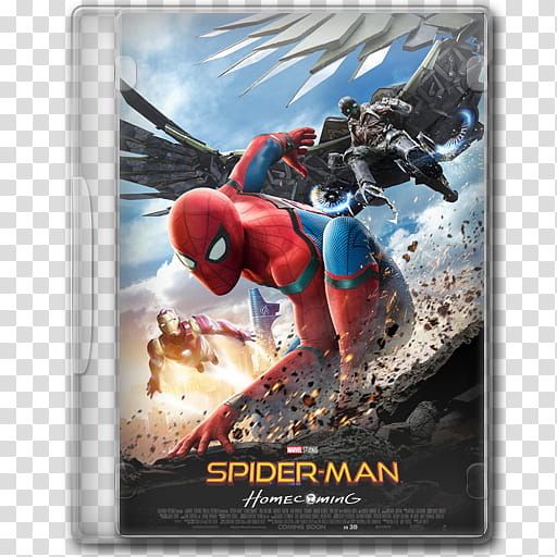 Spider Man Homecoming  folder icon transparent background PNG clipart