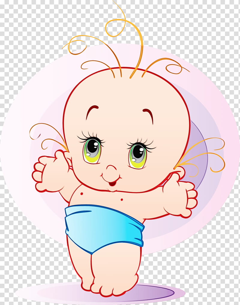 Baby shower, Watercolor, Paint, Wet Ink, Cartoon, Infant, Cuteness, Child transparent background PNG clipart
