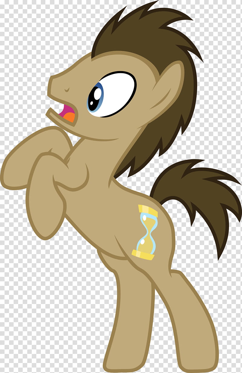 The Doctor, brown My Little Pony transparent background PNG clipart