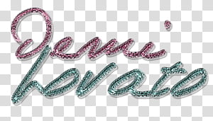 Texto Demi Lovato transparent background PNG clipart thumbnail