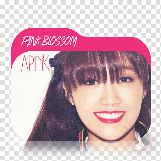 APINK PINK BLOSSOM EXTREME FOLDER ICONS , Eunji # transparent background PNG clipart