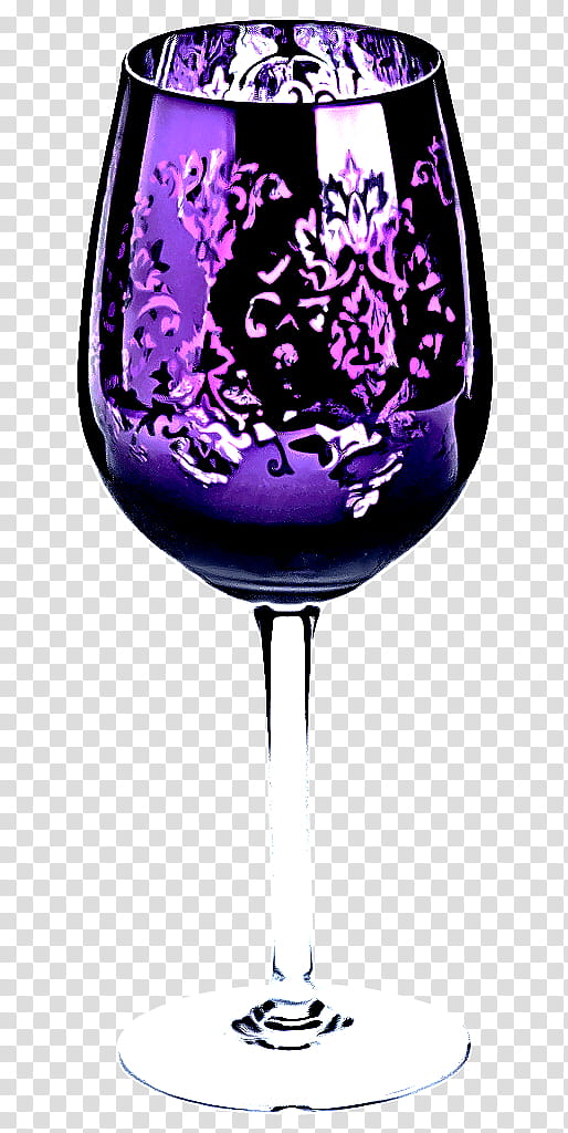 Wine glass, Stemware, Violet, Purple, Champagne Stemware, Drinkware, Snifter, Liquid transparent background PNG clipart