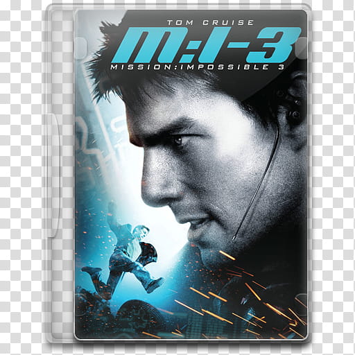 Movie Icon Mega , Mission Impossible III, M:- movie cover transparent background PNG clipart