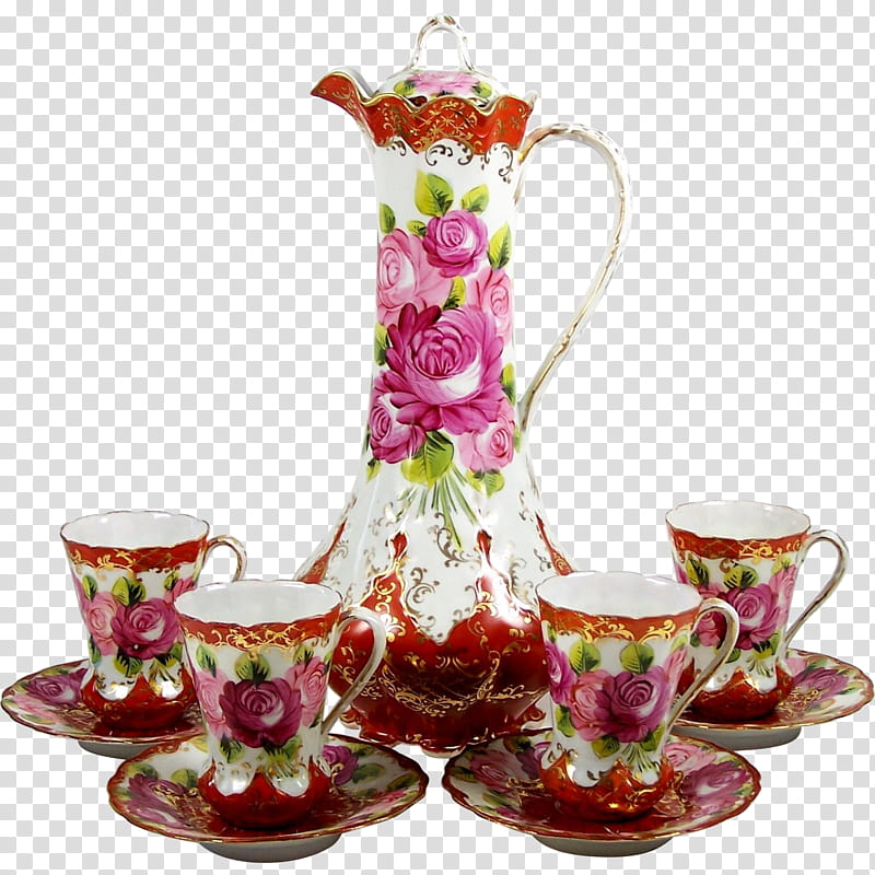 Chocolate, Coffee Cup, Saucer, Tea, Hot Chocolate, Porcelain, Teapot, Jug, Tableware transparent background PNG clipart