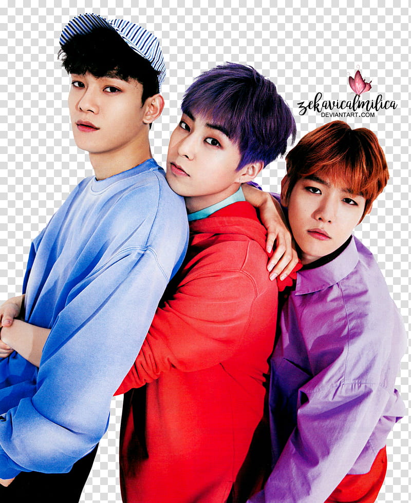 EXO CBX CanCam transparent background PNG clipart