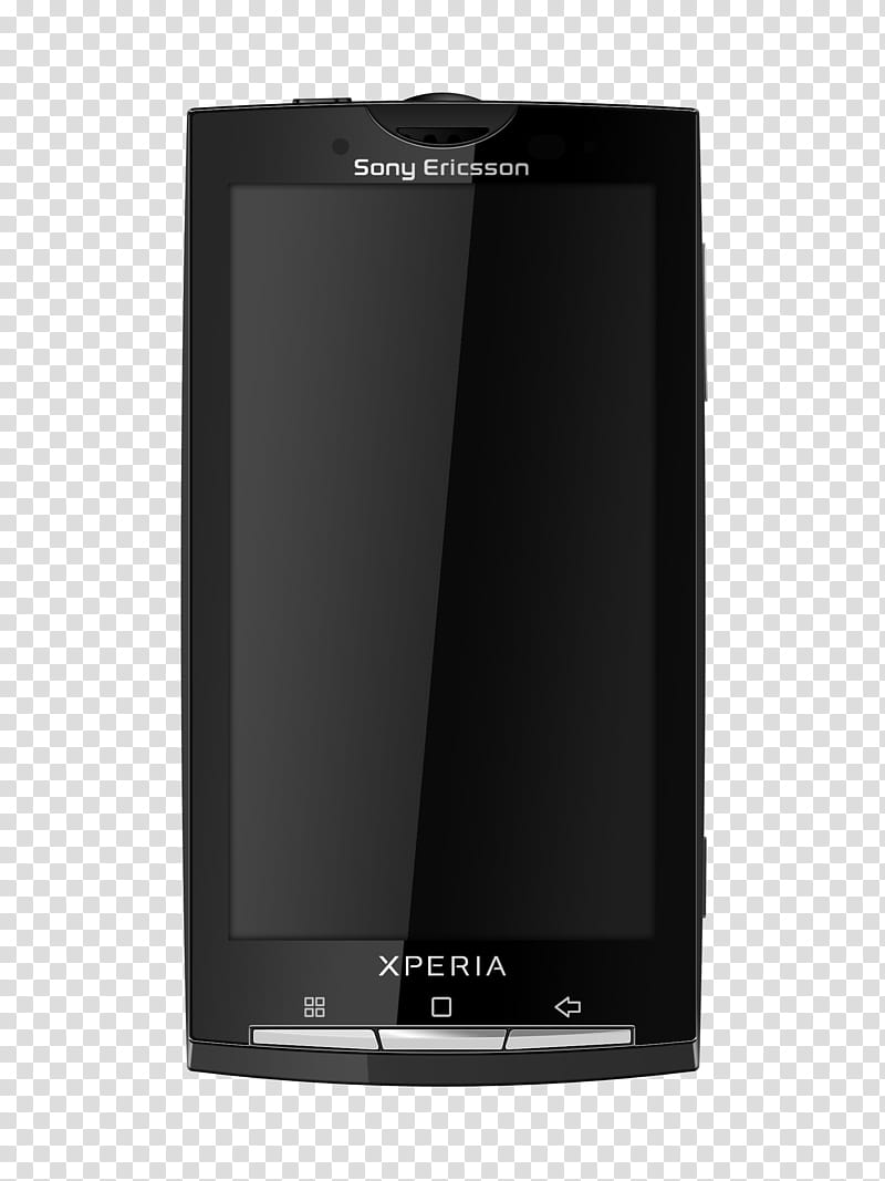 Sony Ericsson Xperia X, black Sony Ericsson Xperia phone transparent background PNG clipart