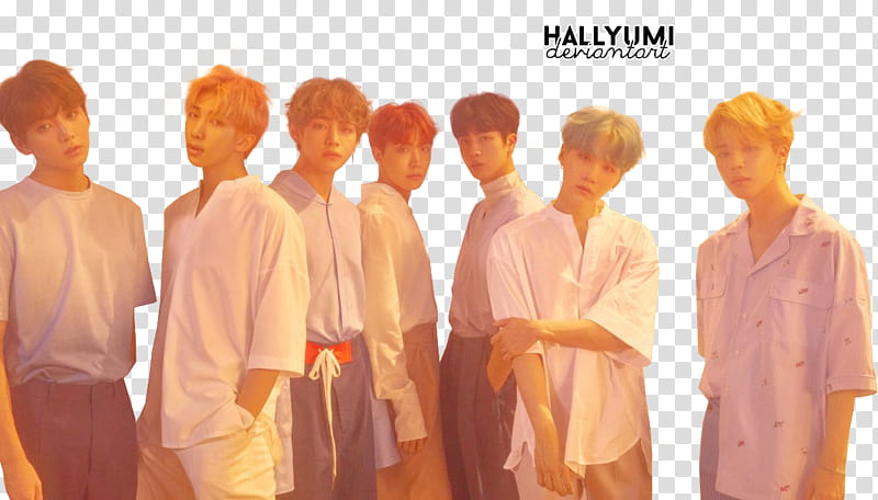 BTS HER O version, BTS KPOP band transparent background PNG clipart