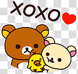 Facebook Rilakkuma stickers by transparent background PNG clipart