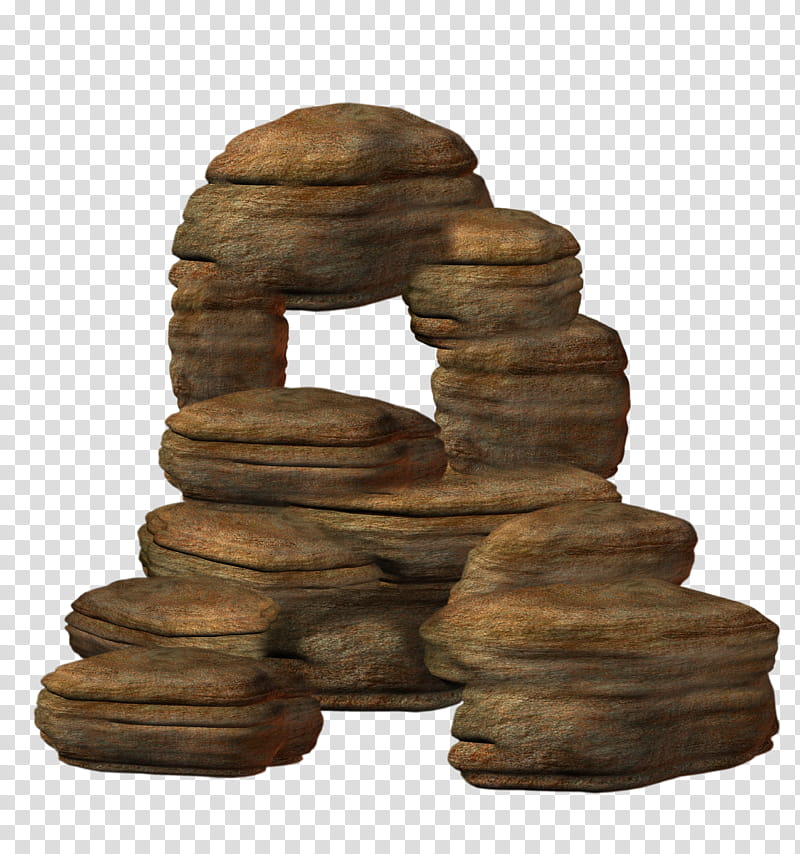 rocks formation, brown rocks transparent background PNG clipart