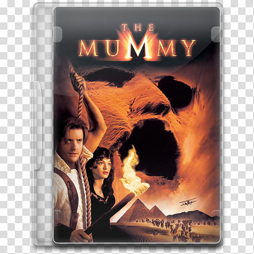 Movie Icon , The Mummy, The Mummy DVD case transparent background PNG clipart