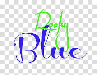 A Todo Ritmo, Rocky Blue text overlay transparent background PNG clipart