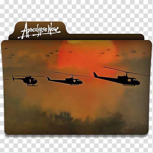Apocalypse Now Folder Icon, Apocalypse Now transparent background PNG clipart