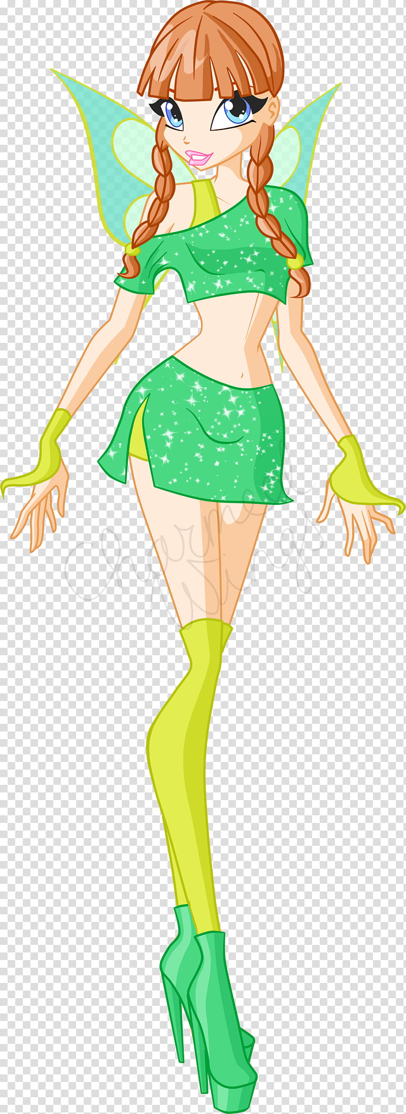 SOLD OC Amelia fairy of mammals, female character transparent background PNG clipart