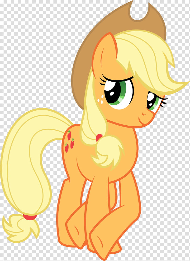 Applejack Legs Crossed, brown little pony transparent background PNG clipart